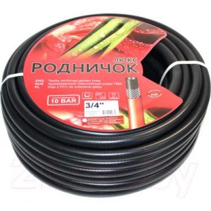 Шланг поливочный РинаПластик Родничок-Люкс 3/4