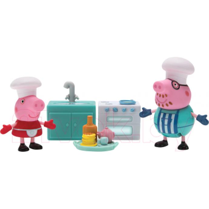 Детская кухня Peppa Pig Пеппа и Папа пекут блинчики / 35353