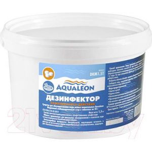 Средство для бассейна дезинфицирующее Aqualeon DKM1.5T