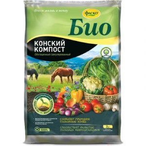 Удобрение Фаско Био Конский компост