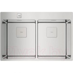 Мойка кухонная Teka Forlinea RS15 2B 740 SQ / 115030011