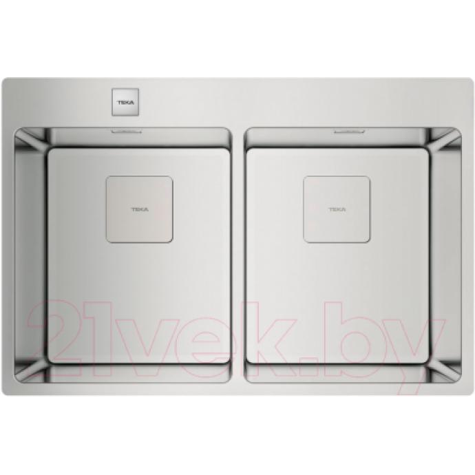 Мойка кухонная Teka Forlinea RS15 2B 740 SQ / 115030011