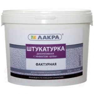 Штукатурка Лакра Фактурная шуба