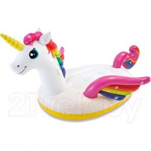 Надувной плот Intex Mega Unicorn Island / 57291