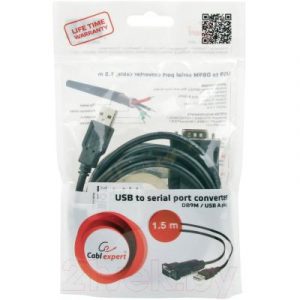 Конвертер Cablexpert UAS-DB9M-02