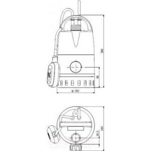 Дренажный насос Grundfos Unilift CC7 A1