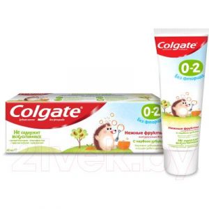Зубная паста Colgate Для детей 0-2 лет без фторида