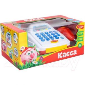 Касса игрушечная Sima-Land Касса со звуковыми и световыми эффектами / 2874582