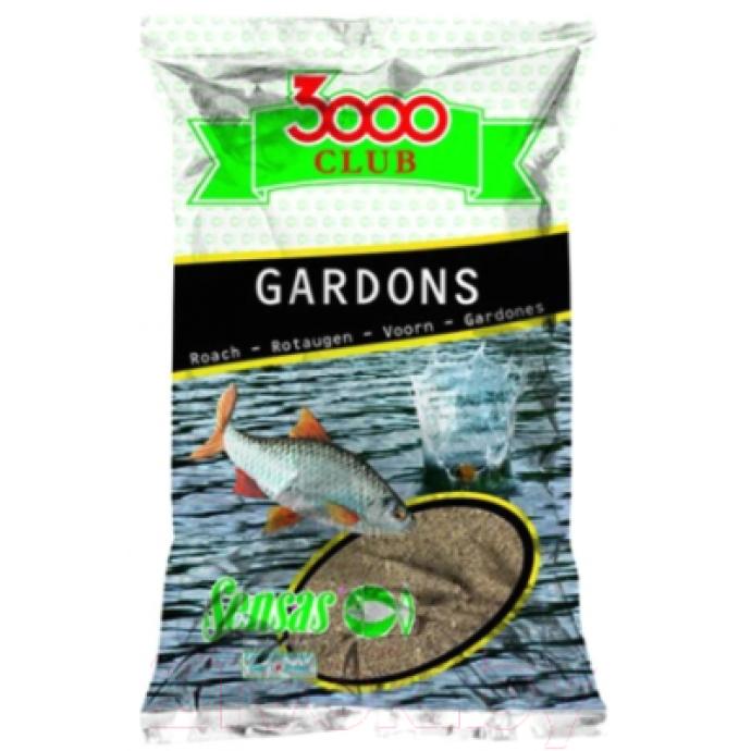 Прикормка рыболовная Sensas 3000 Club Gardon / 10841
