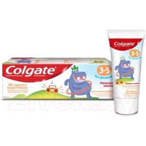 Зубная паста Colgate Детская 3-5 без фторида