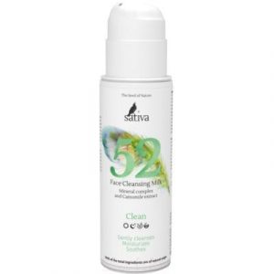 Молочко для снятия макияжа Sativa №52