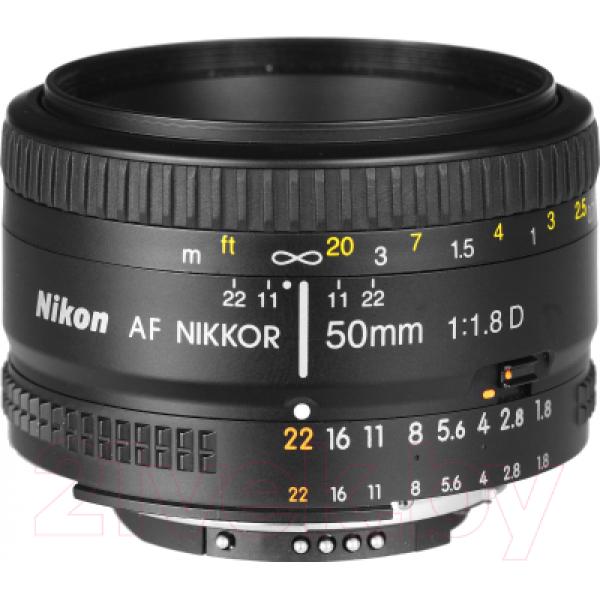 Стандартный объектив Nikon AF Nikkor 50mm f/1.8D