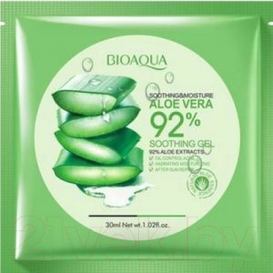 Маска для лица тканевая Bioaqua Aloe Vera увлажняющая