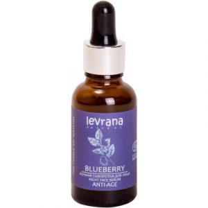 Сыворотка для лица Levrana Черника Anti-Age ночная