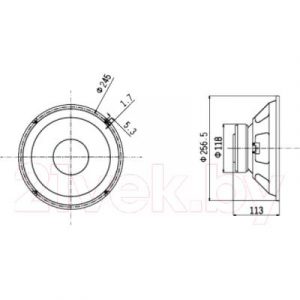 Динамик для профессиональной акустики Biema BML-T1001