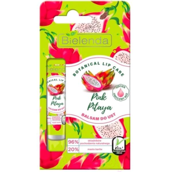 Бальзам для губ Bielenda Botanical Lip Care розовая питая