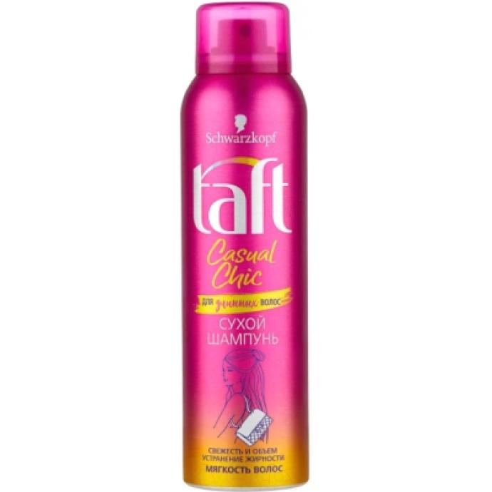 Сухой шампунь для волос Taft Casual Chic для длинных волос