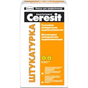 Штукатурка Ceresit Цементная
