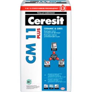 Клей для плитки Ceresit CM 11 Plus