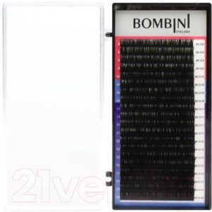 Ресницы для наращивания Bombini Микс D-0.12 8-14