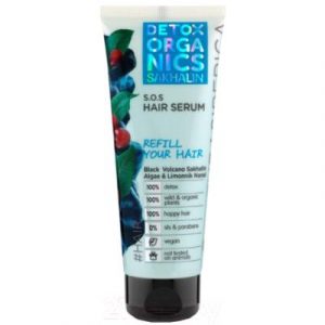 Сыворотка для волос Natura Siberica Detox Sakhalin Уплотняющая