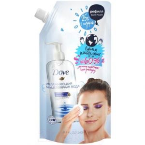 Мицеллярная вода Dove Увлажняющая сменный блок