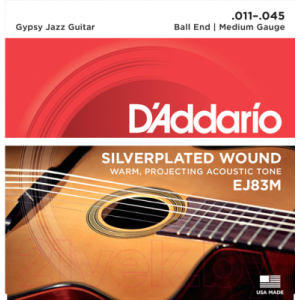 Струны для акустической гитары D'Addario EJ-83M