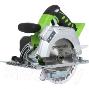 Дисковая пила Greenworks G24CS