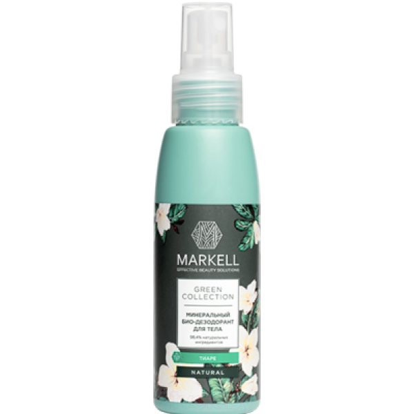 Дезодорант-спрей Markell Green Collection минеральный тиарэ