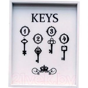 Ключница настенная Grifeldecor Keys / BZ172-4W41