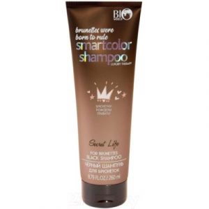 Шампунь для волос Bio World Luxury Therapy черный для брюнеток