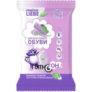 Влажные салфетки для обуви Meine Liebe Универсальные