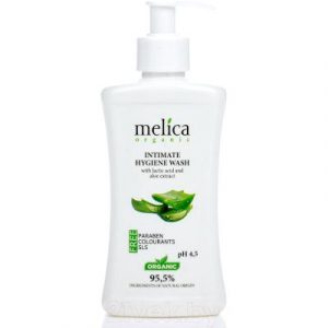 Гель для душа Melica Organic Для интимной гигиены с молочной кислотой и экстрактом алоэ