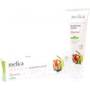 Зубная паста Melica Organic От кровоточивости десен с экстрактом каштана