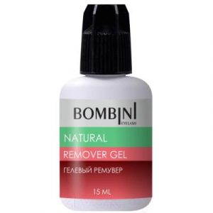 Ремувер для наращенных ресниц Bombini Natural гелевый