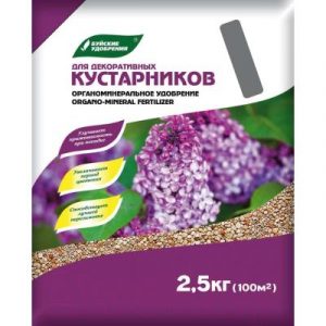 Удобрение ОМУ Для декоративных кустарников