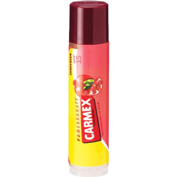 Бальзам для губ Carmex Pomegranate солнцезащитный увлажняющий SPF15