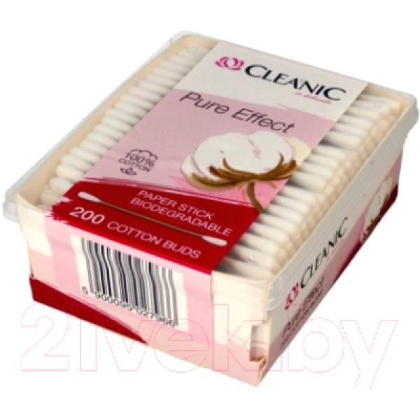 Ватные палочки Cleanic Pure Effect Bio