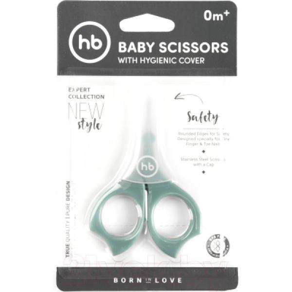 Ножницы для новорожденных Happy Baby Scissors с колпачком 17004