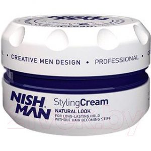 Крем для укладки волос NishMan Styling Cream White 06