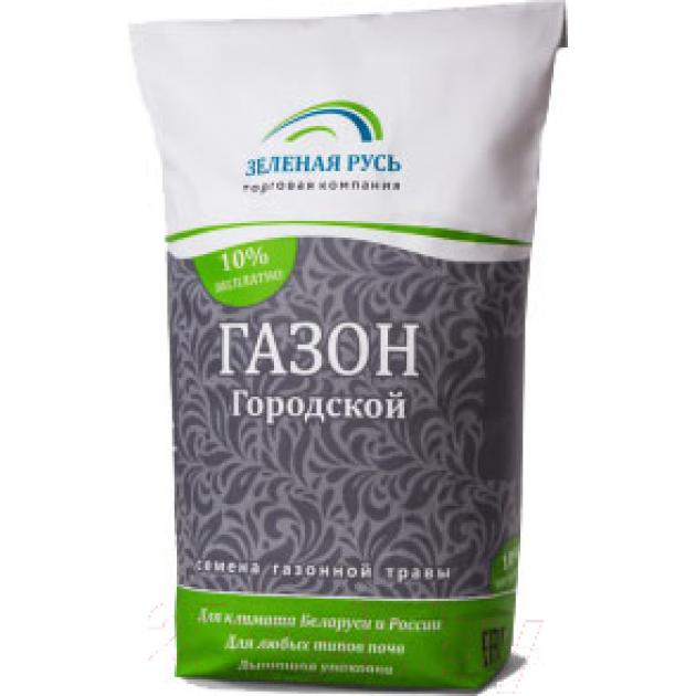 Семена газонной травы Зеленая Русь Городской газон