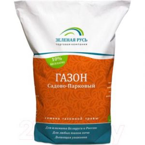 Семена газонной травы Зеленая Русь Садово-парковый газон