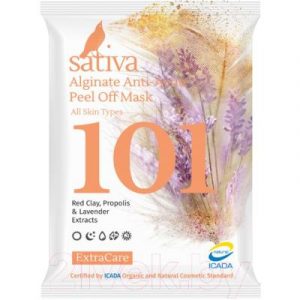 Маска для лица альгинатная Sativa Anti Acne №101