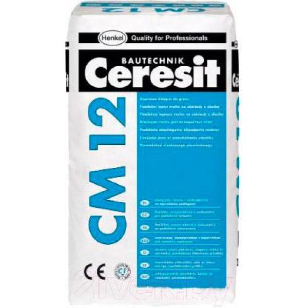 Клей для плитки Ceresit CM 12 Gres