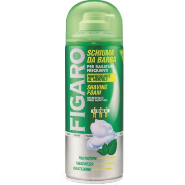 Пена для бритья Figaro Освежающая с ментолом