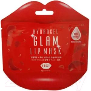 Патчи для губ Beauu Green Hydrogel Lip Patch Rose