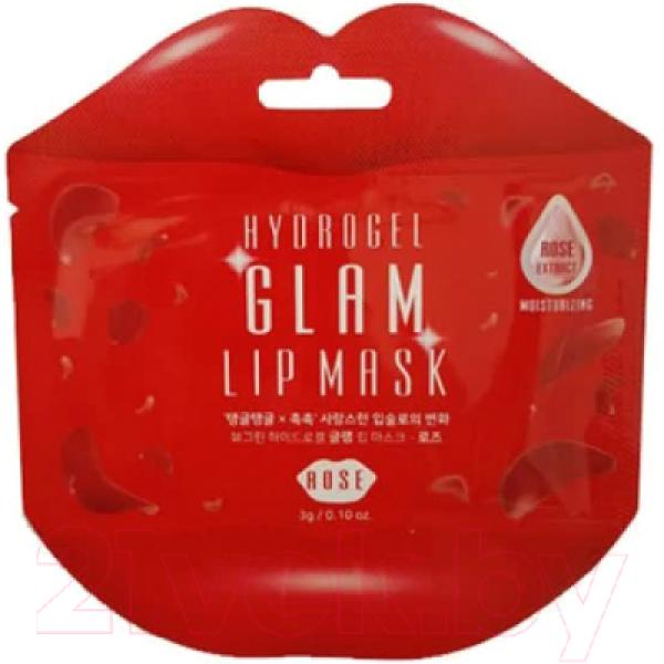 Патчи для губ Beauu Green Hydrogel Lip Patch Rose