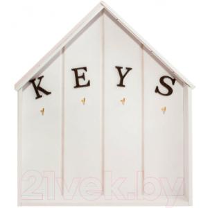 Ключница настенная Grifeldecor Домик Keys / BZ192-4W265