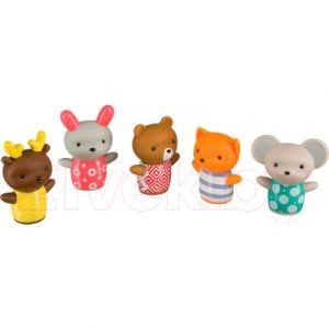 Набор игрушек для ванной Happy Baby Little Friends 32024