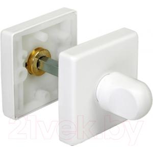 Фиксатор дверной защелки Morelli LUX-WC-SQ BIA